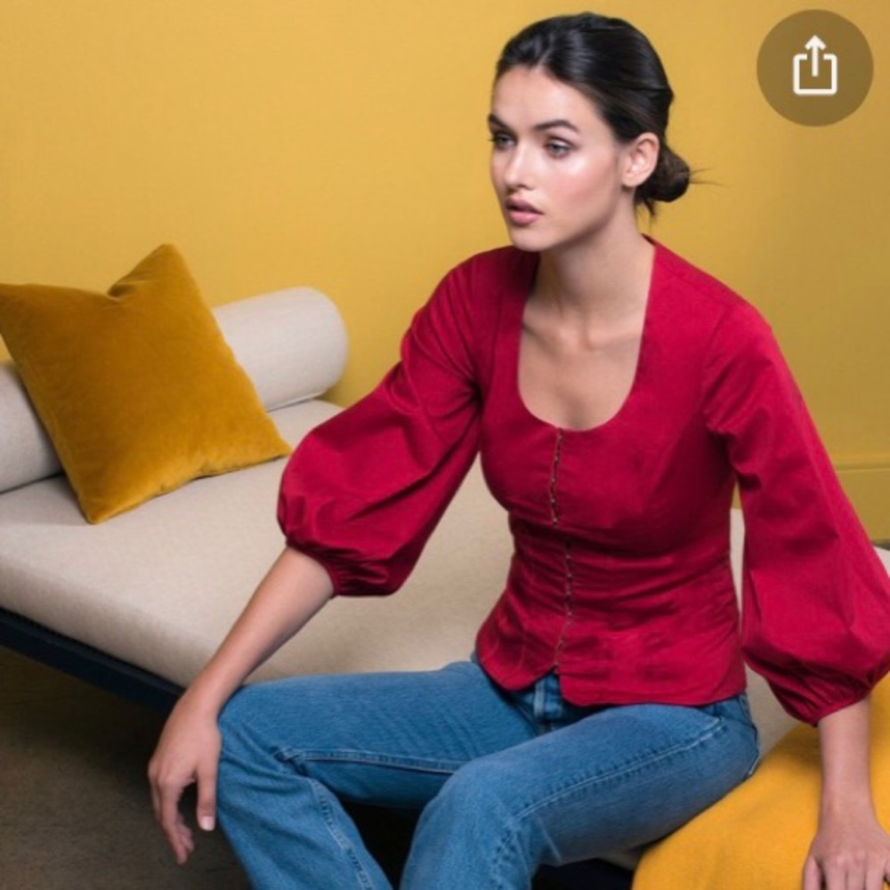 Staud Cardinale Top